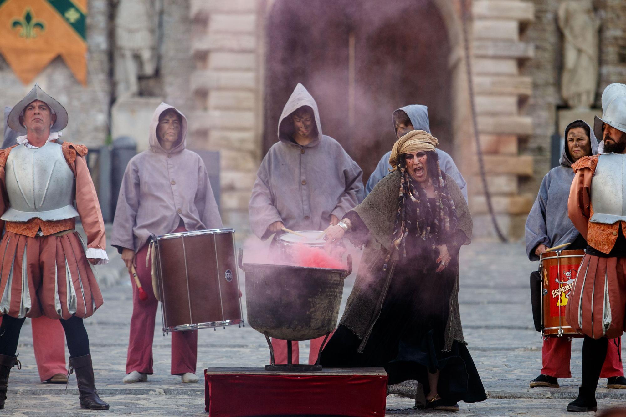 Edición de 2018 de la Feria Medieval de Ibiza.