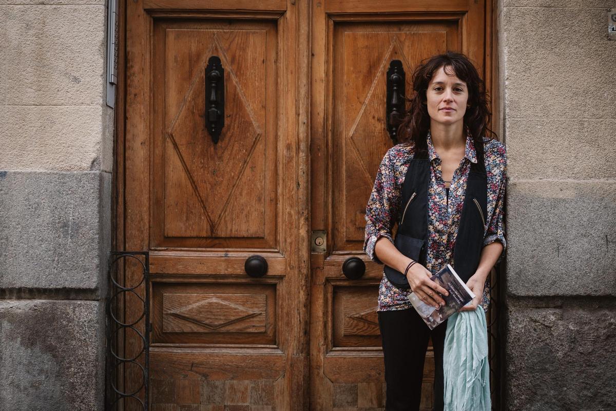 La poeta Sol Mariño, en Madrid.