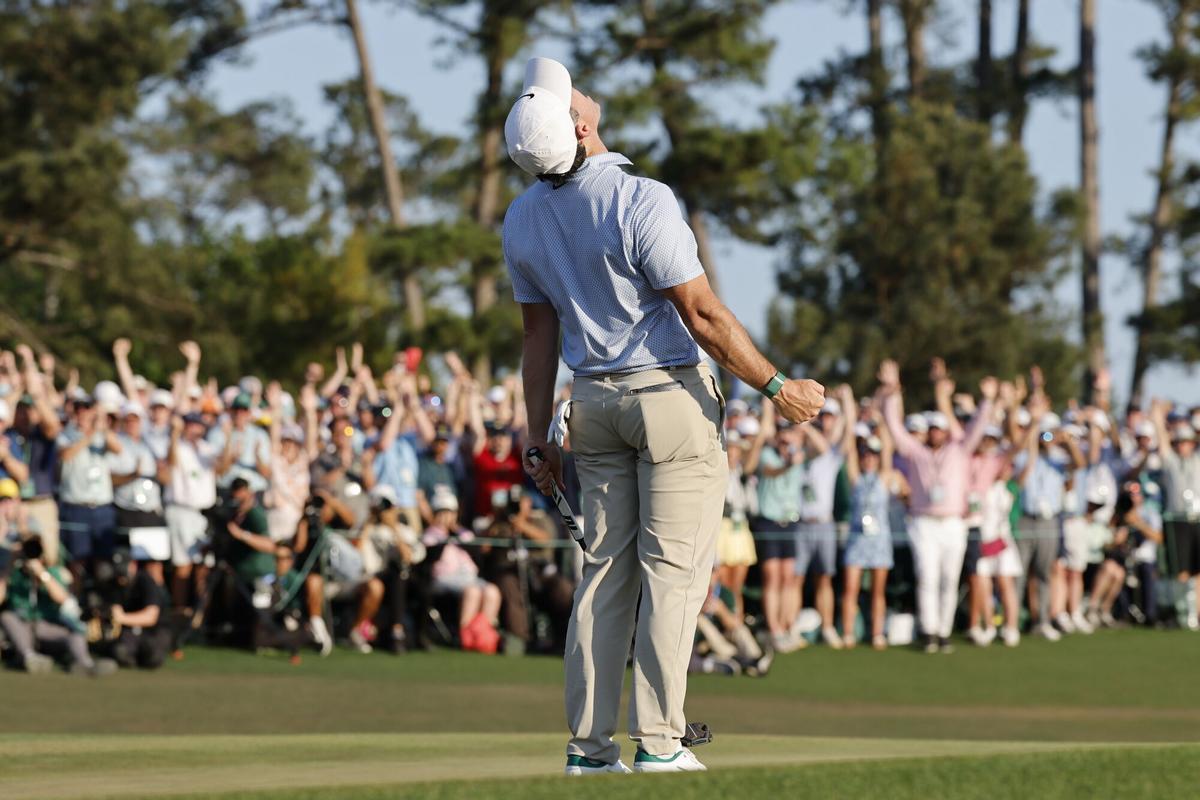 Rory McIlroy celebrando su victoria