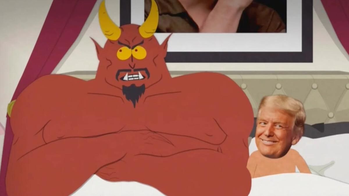 Trump, en la cama con Satanás, en 'South Park'