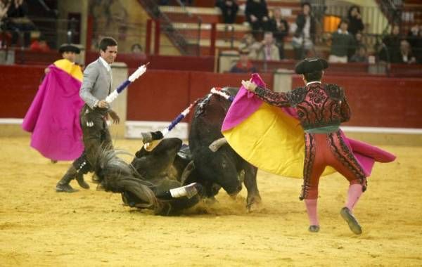 Vaquillas y rejones en la Feria San Jorge