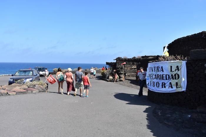 Huelga en centros turísticos de Lanzarote