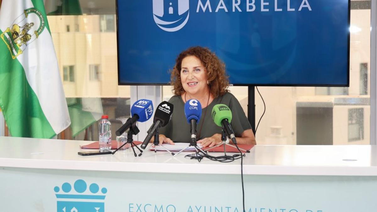 La delegada de Asuntos Sociales, Isabel Cintado.