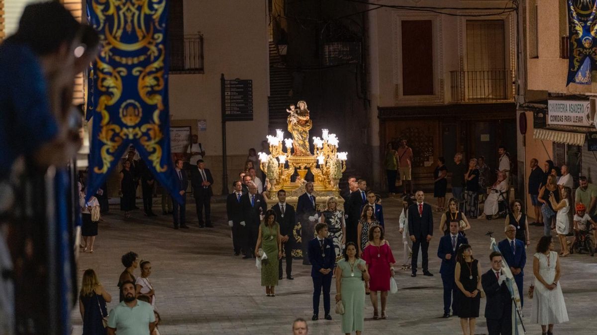Procesión de la Virgen de las Maravillas en Cehegín