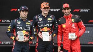 Sainz ha sido tercero en la carrera sprint de Austria, tras los dos Red Bull
