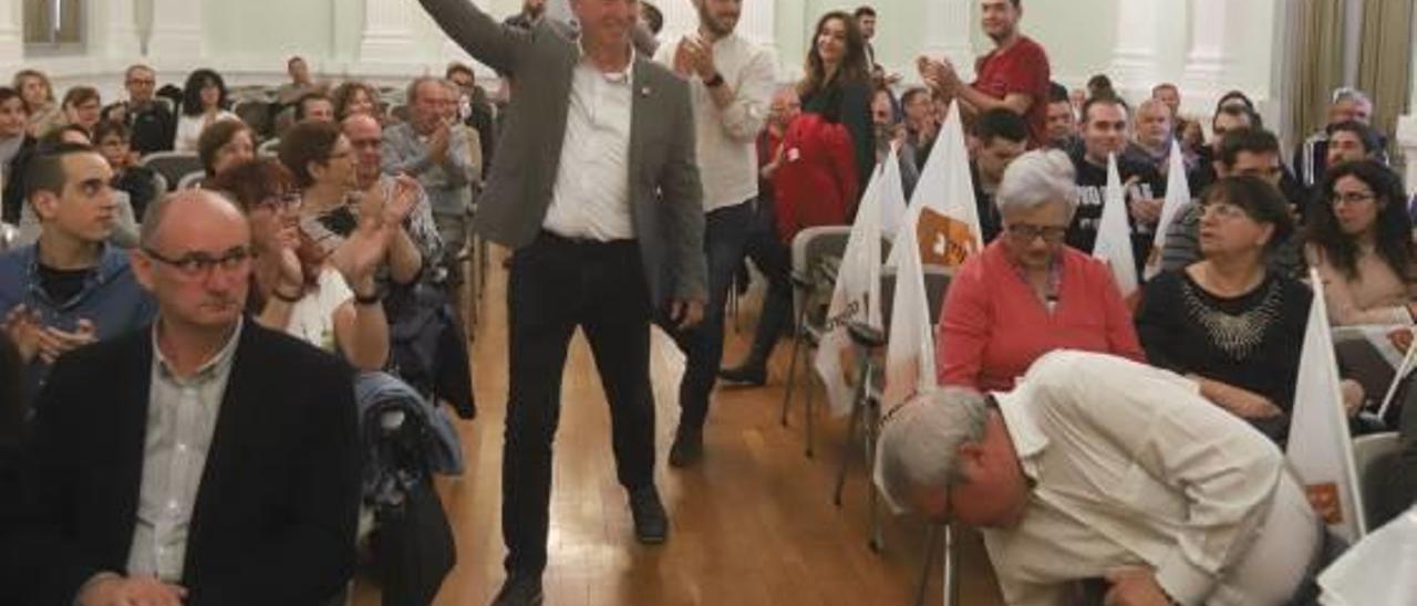 Baldoví arropa a Minguet tras la crisis en Xàtiva: «Con ese ímpetu será alcalde»