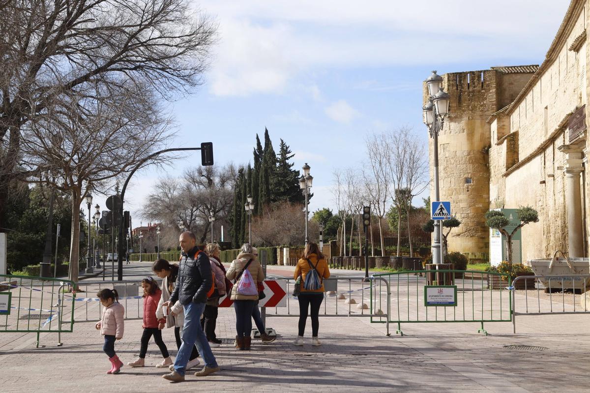 A.J.GONZÁLEZ Córdoba Corte de la Ribera avenida del Alcázar temporal Borrasca Marta inundaciones