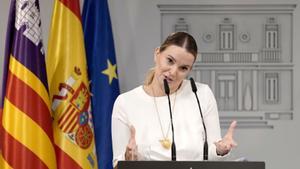 La presidenta del Govern de les Illes Balears, Marga Prohens, ahir a la Moncloa. | JOSÉ LUIS ROCA