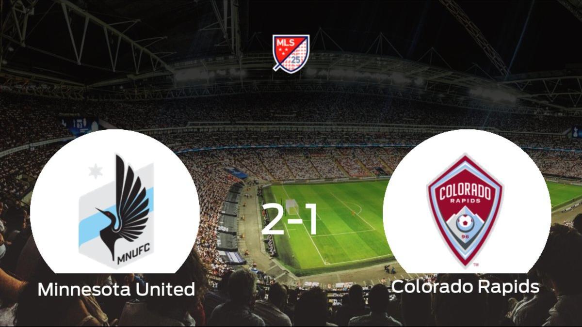 El Minnesota United se queda con la victoria frente al Colorado Rapids (2-1)