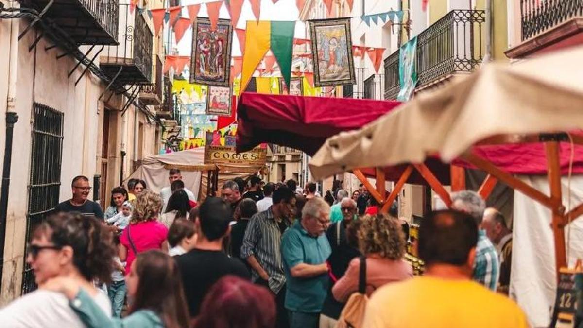 La feria de San Isidro en Castalla.