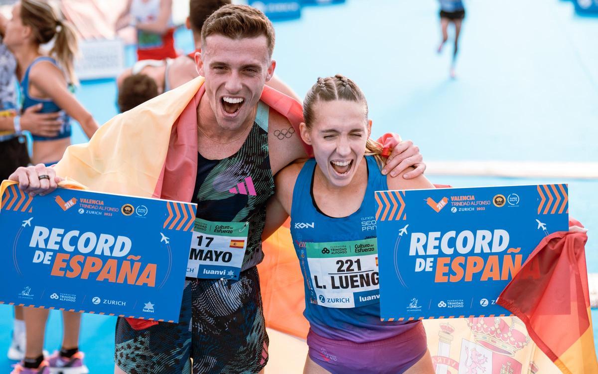 La extremeña Laura Luengo viene de volar en Valencia para destrozar el récord de España de medio maratón.