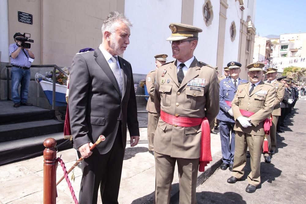 Ángel Víctor Torres, en Candelaria