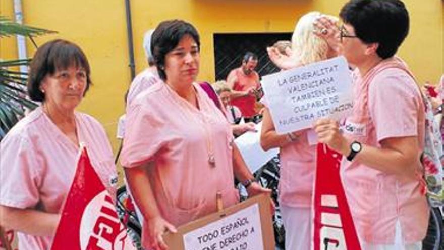 Nuevas protestas por impagos en Burriana