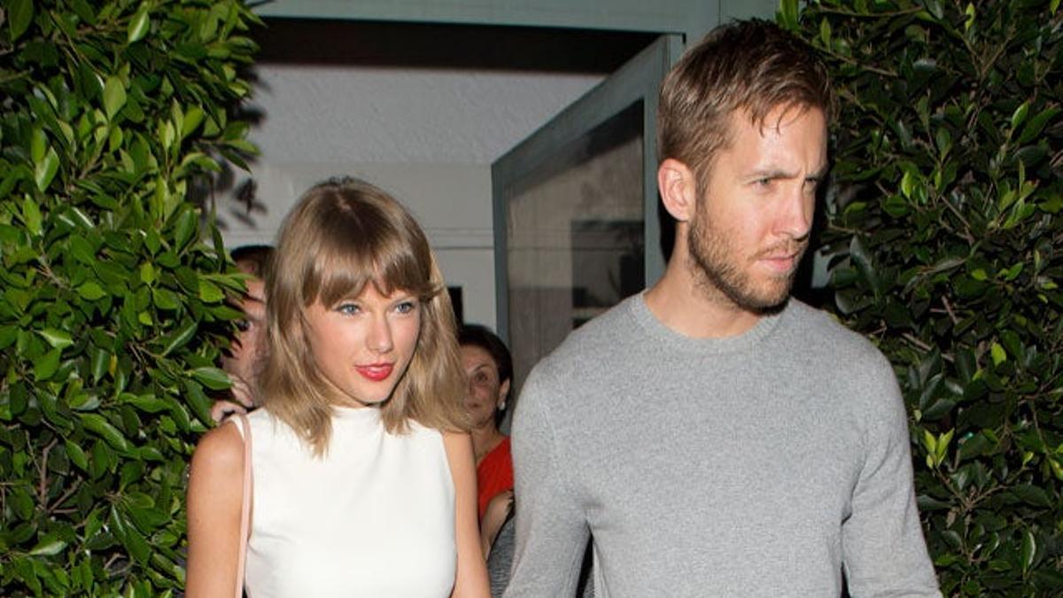 Taylor Swift y Calvin Harris disfrutaron de una romántica cena en Hollywood