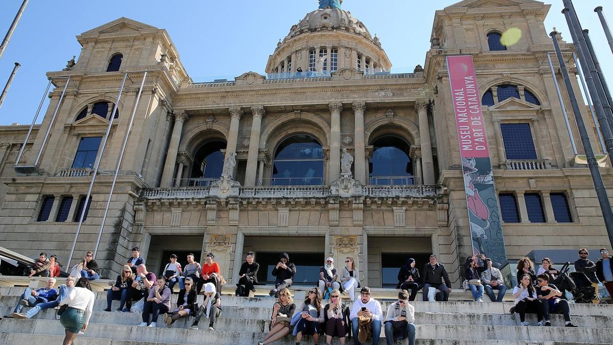 El Museu Nacional d'Art de Catalunya (MNAC), en una imagen de archivo.