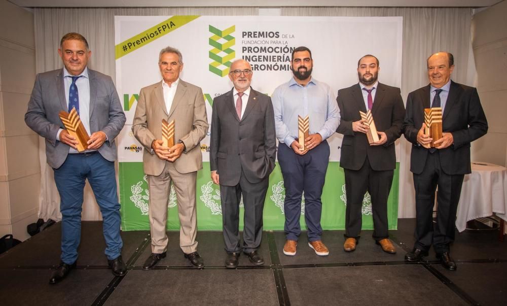 Invitados en la gala del Colegio de Ingenieros