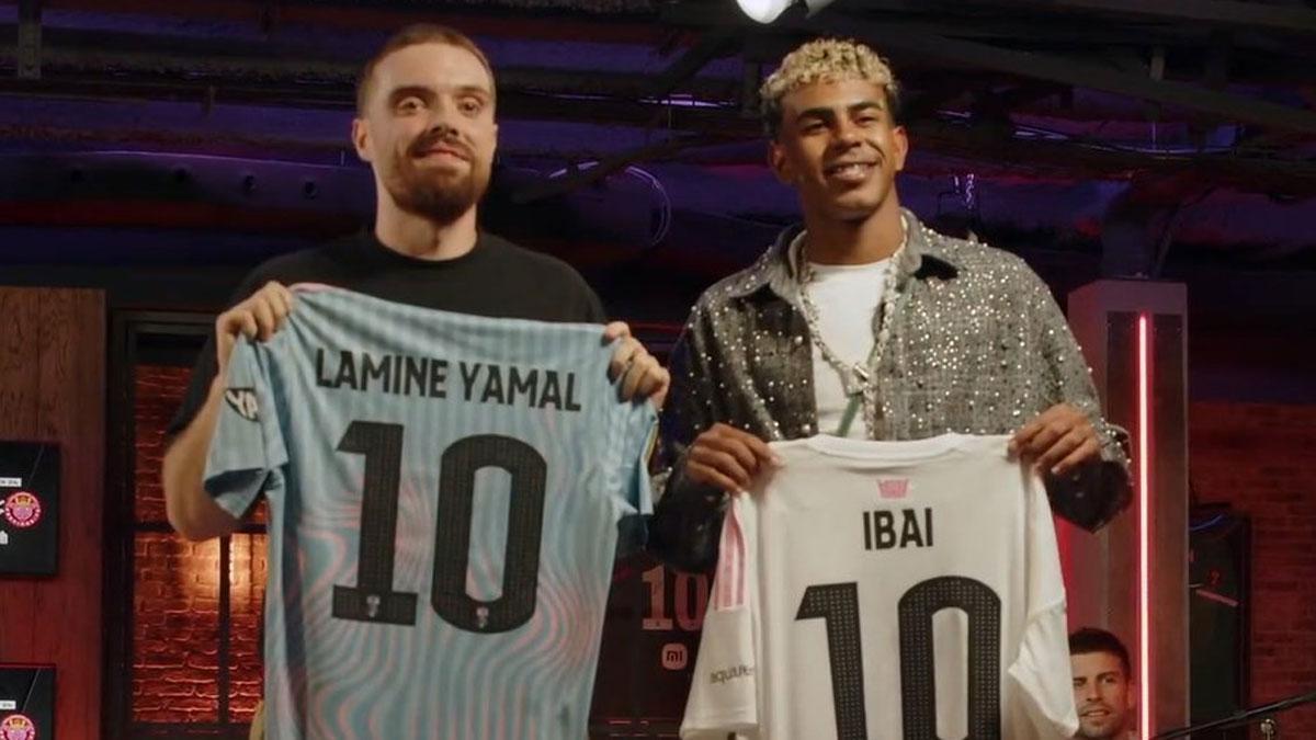 Lamine e Ibai Llanos se retaron