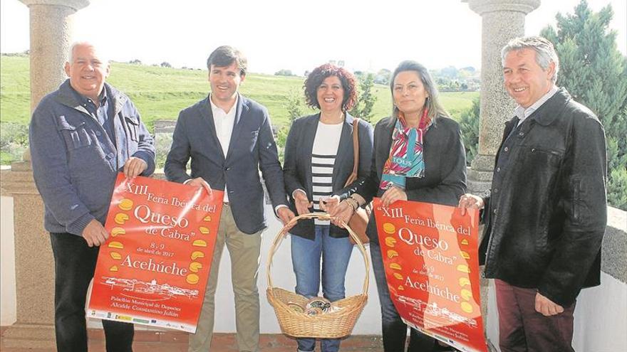 La Feria Ibérica del Queso de Cabra de Acehúche espera recibir más de 6.000 visitantes