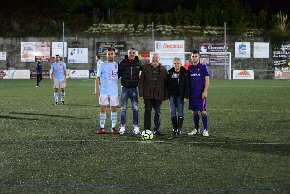 Aspas acudió al Moaña - Celta // Gonzalo Núñez