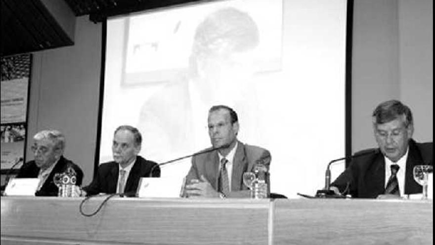 Clausura, ayer por la tarde de la Conferencia Mundial de Conservas de Pescados y Mariscos en la sede de Anfaco.