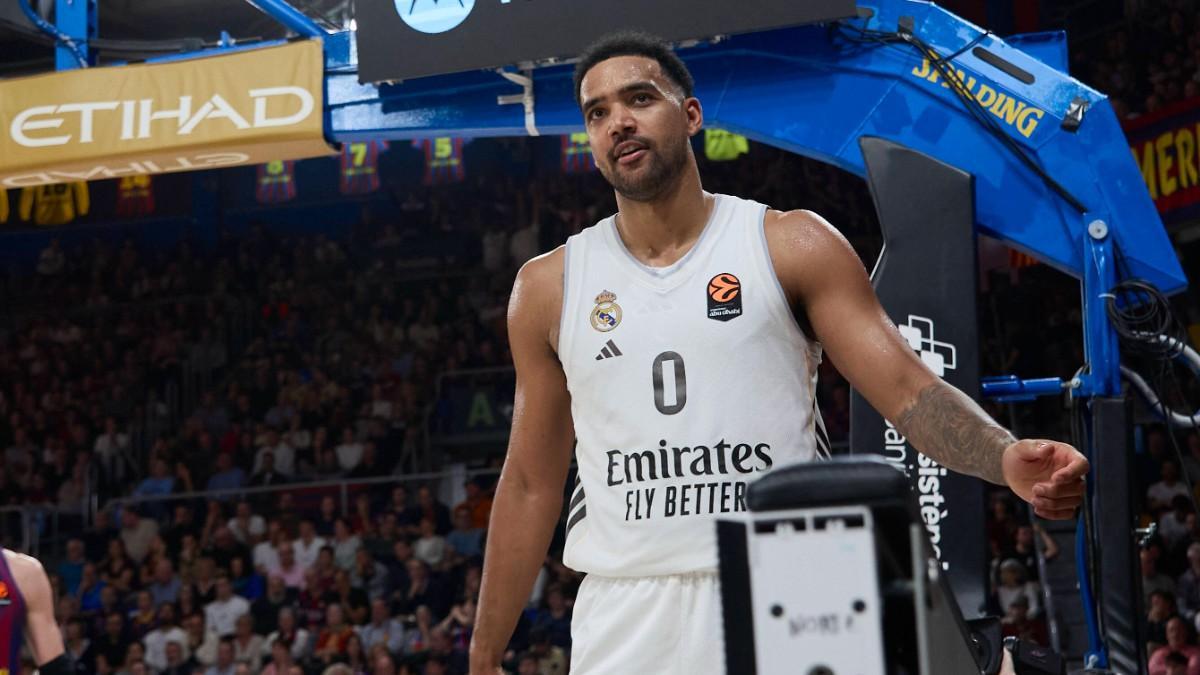 Trey Lyles, en la visita del Madrid al Palau Blaugrana