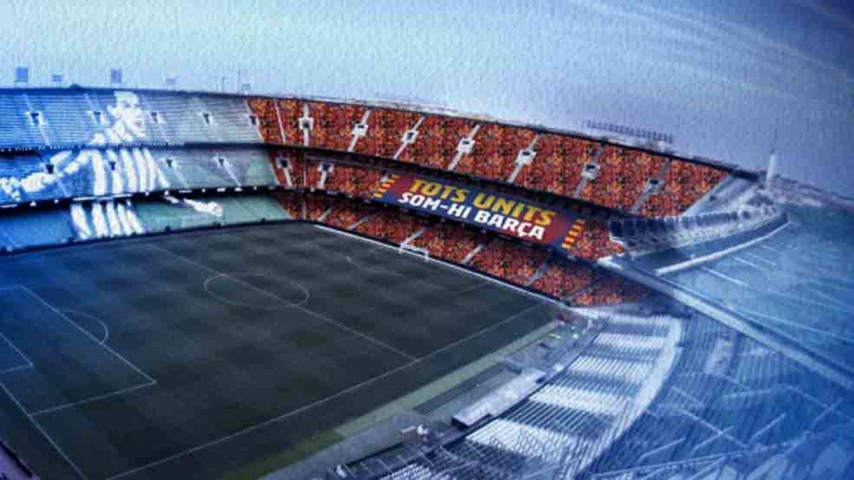 Este es el mosaico que desplegará el Barcelona en la final de la Copa