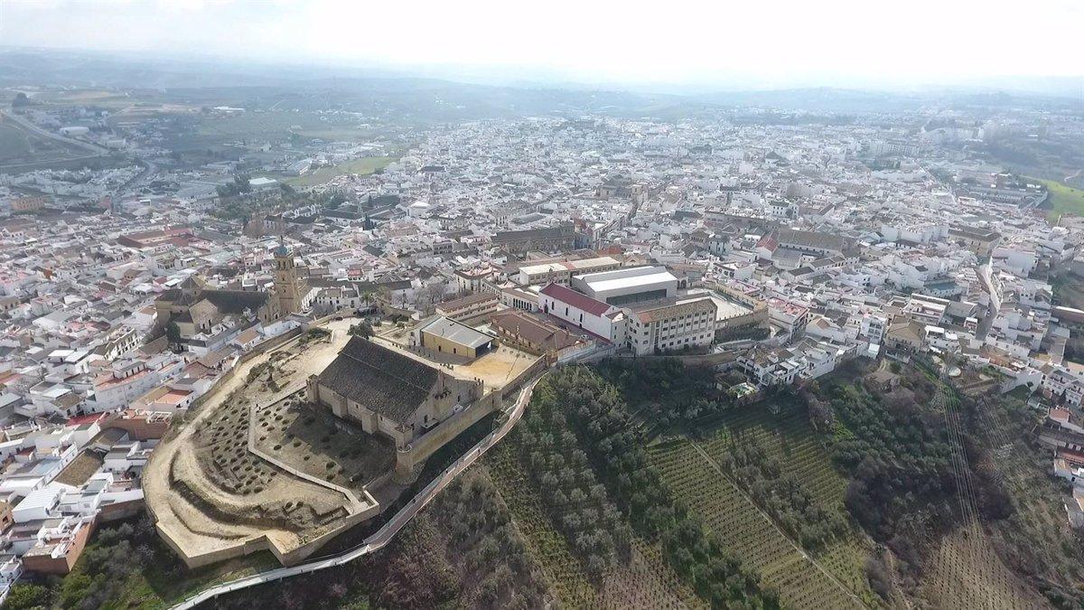 Vista aérea de Montilla.