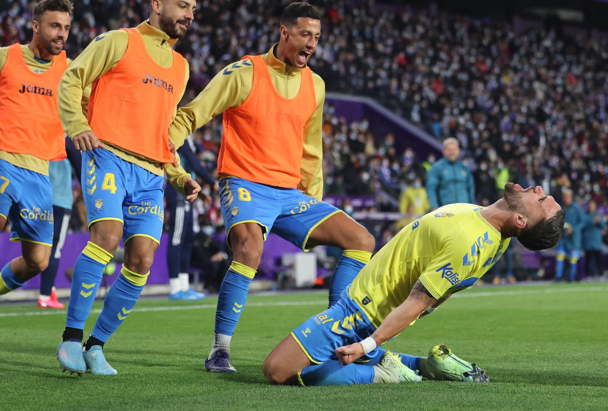 Partido entre el Real Valladolidad y la UD Las Palmas