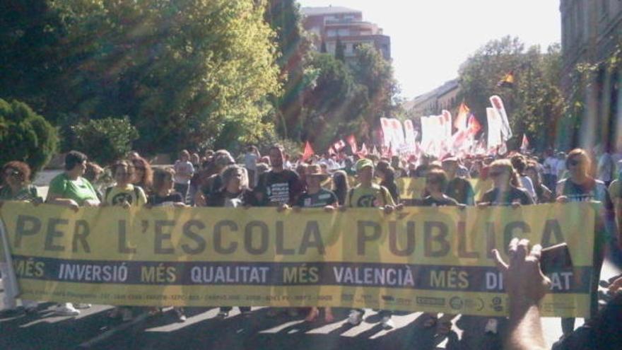 Las ocho marchas por los recortes comienzan a llenar Colón