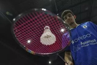 Pablo Serrano, la lucha continúa en el Bádminton Oviedo