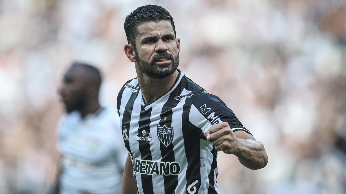 Diego Costa dejó el At. Mineiro y es ahora agente libre