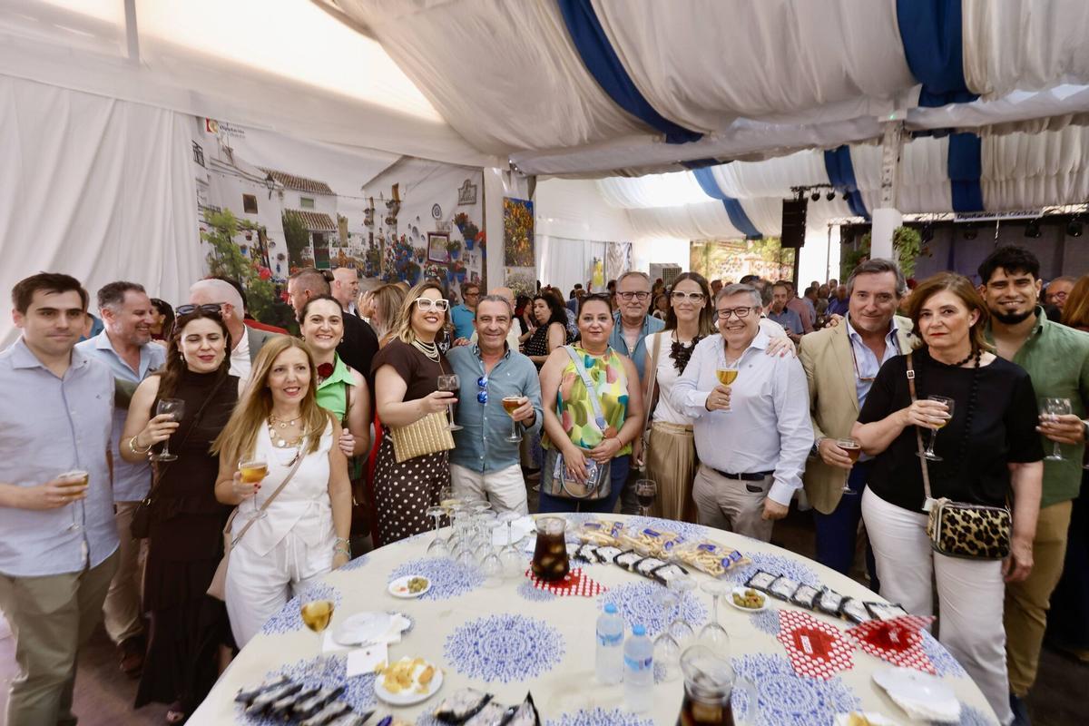 La Diputación de Córdoba celebra su tradicional recepción en la Feria