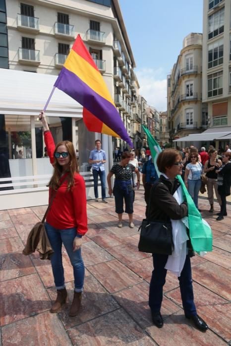 Manifestación del Primero de Mayo en Málaga