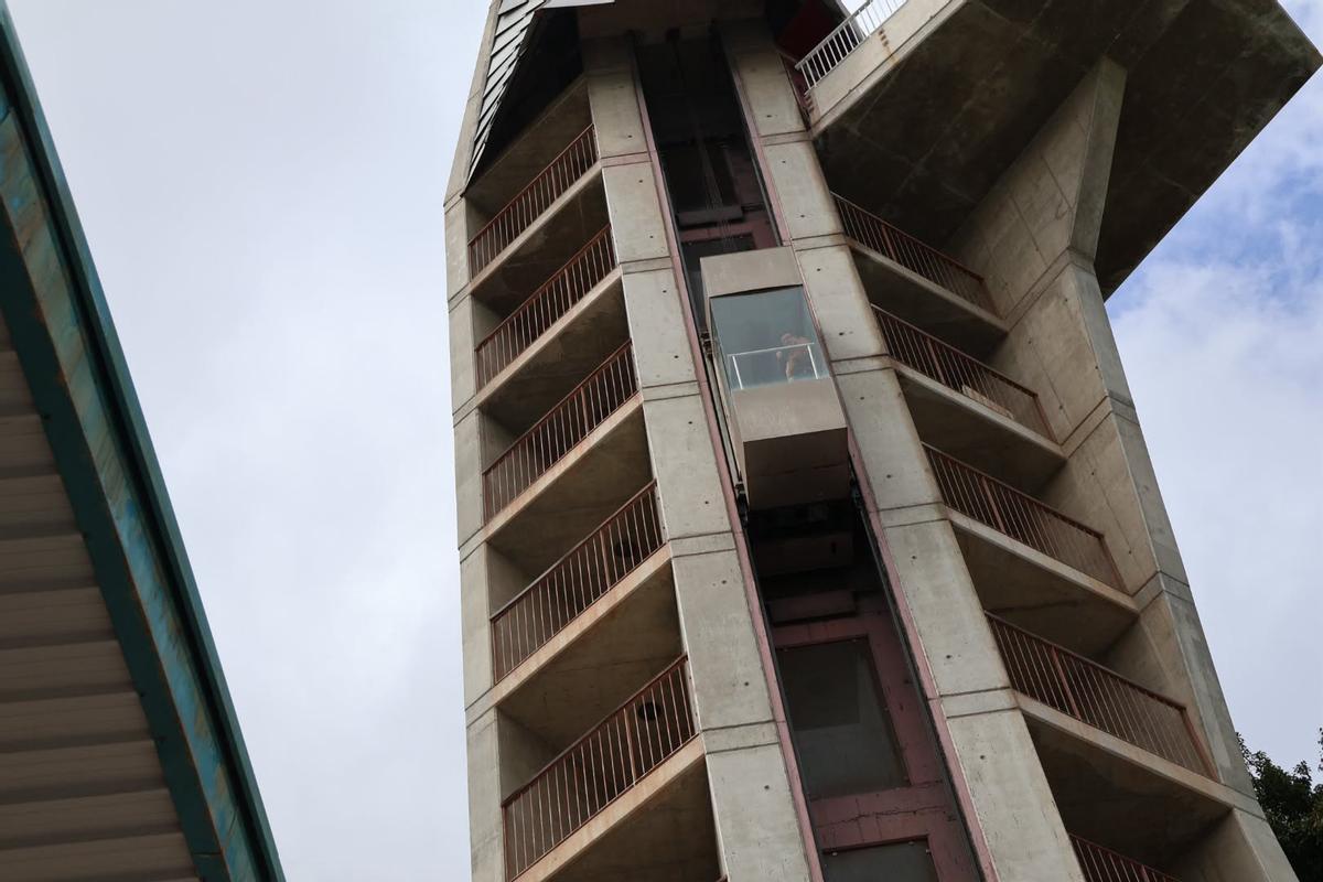 El ascensor de Las Rehoyas vuelve a estar operativo.