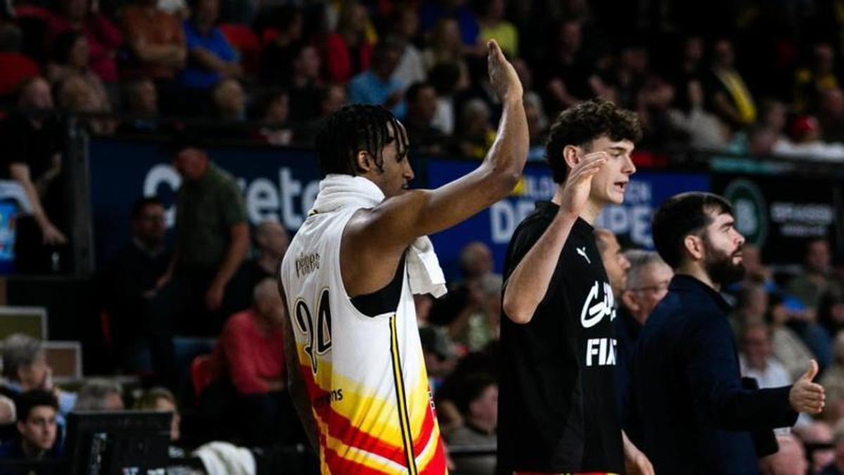 Enric Sanmartín debuts in Europe for Bàsquet Girona