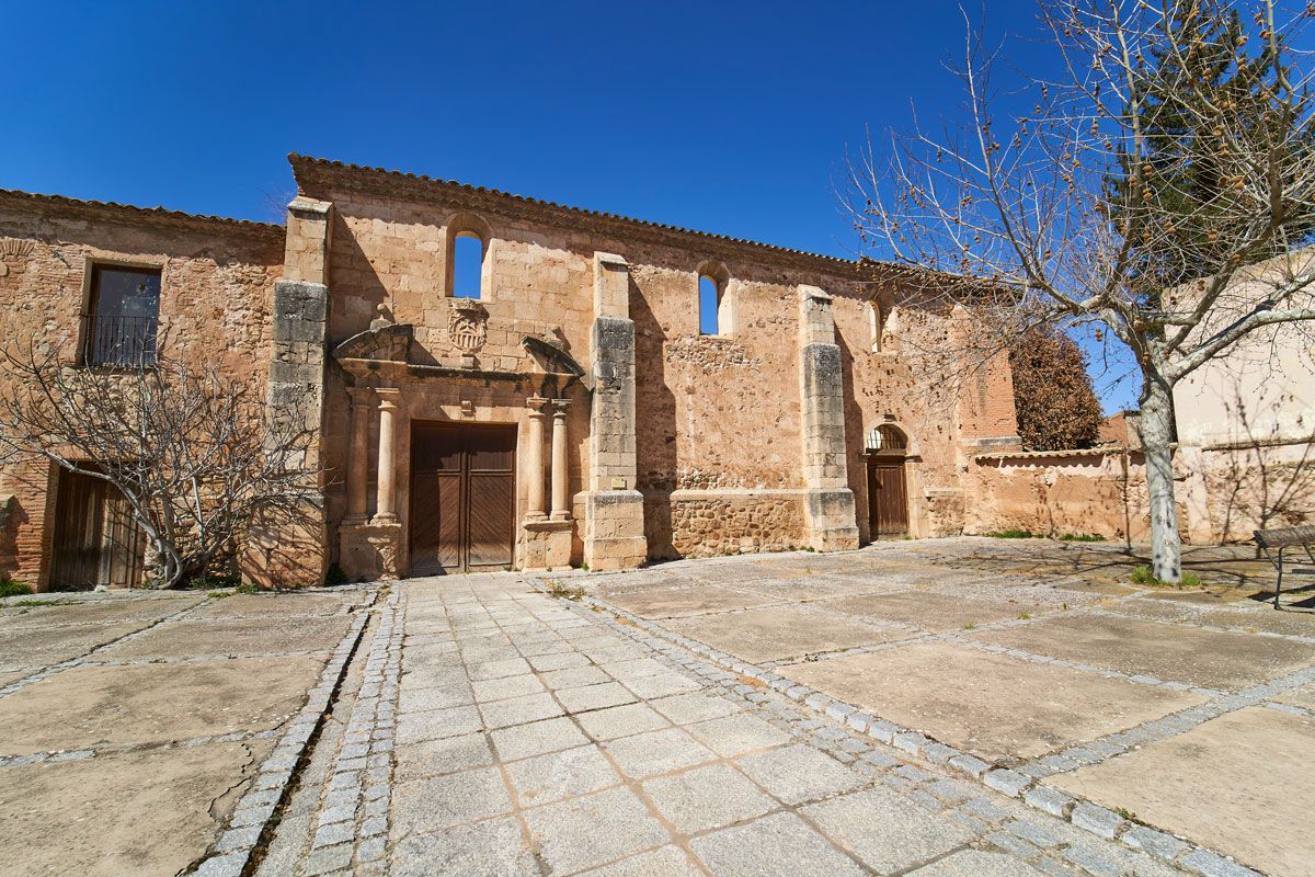 El convento de la Merced en Almazán, donde Tirso de Molina pasó sus últimos días.