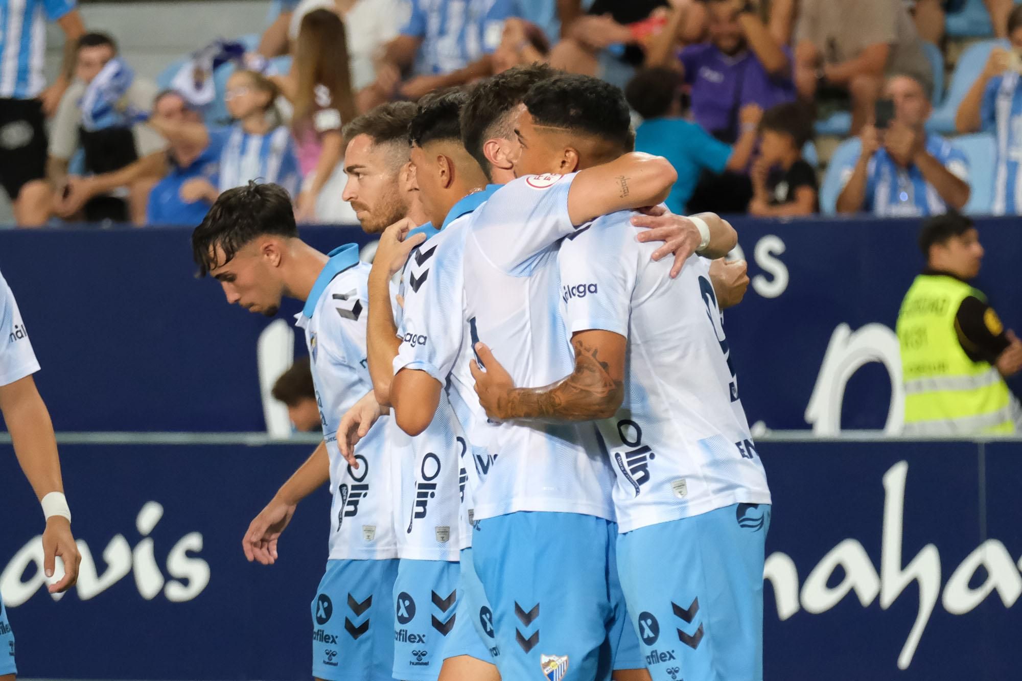 Málaga CF - Antequera CF: el Trofeo Costa del Sol, en imágenes