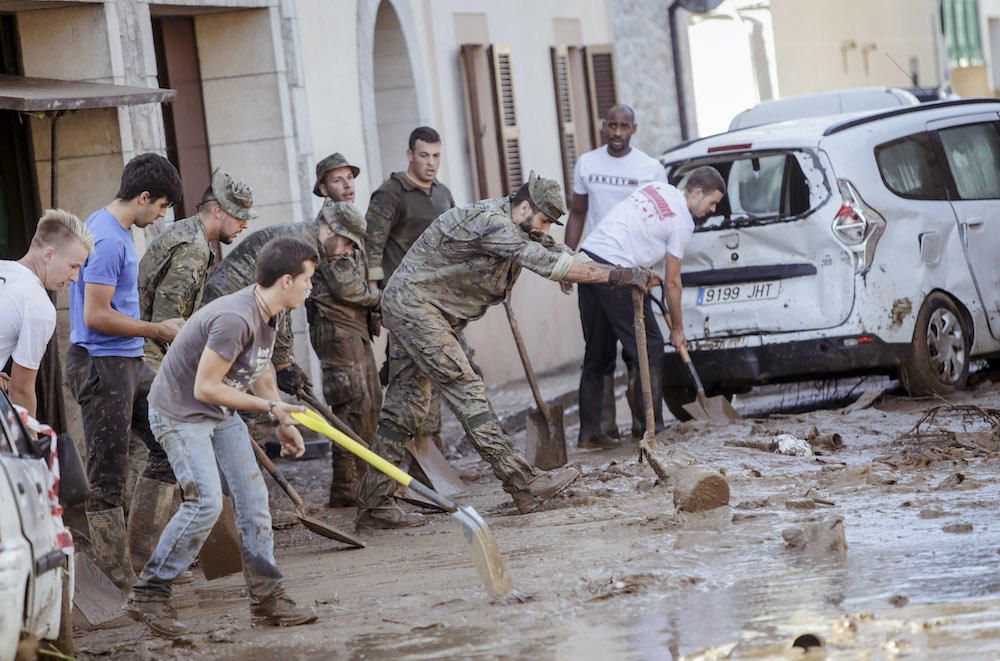 Así fue el segundo día tras las inundaciones en Sant Llorenç