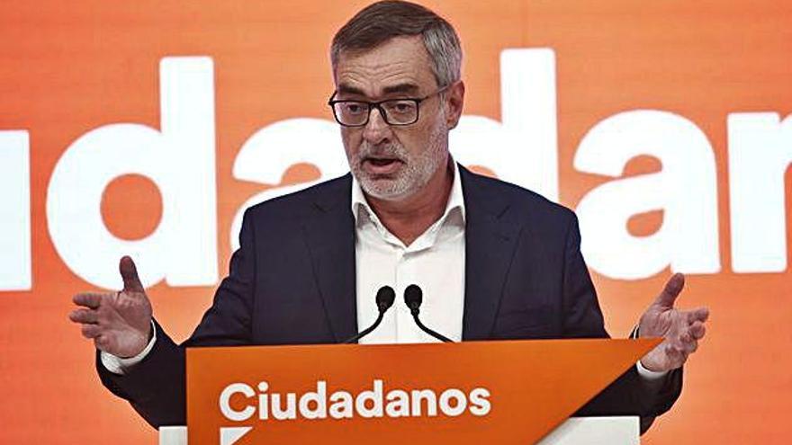 Villegas va assegurar que Cs vol «acords centrats, moderats, liberals i a dos».