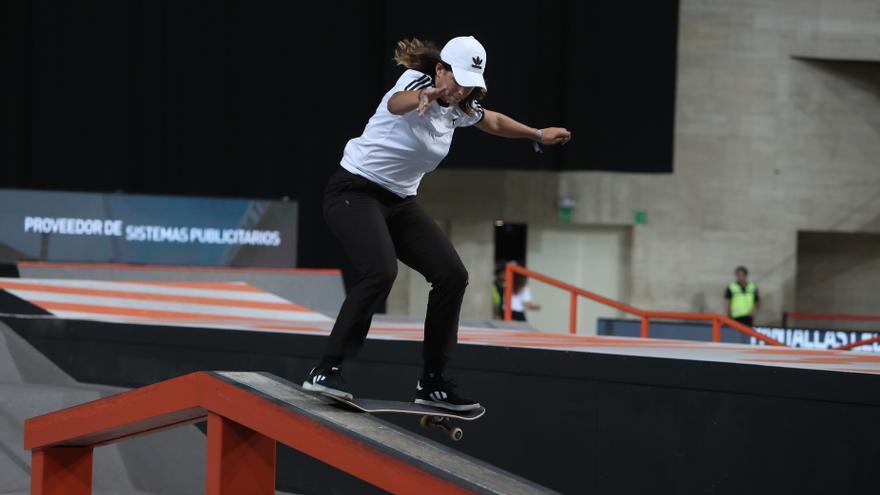 Andrea Benítez queda eliminada en el histórico debut español en skateboard