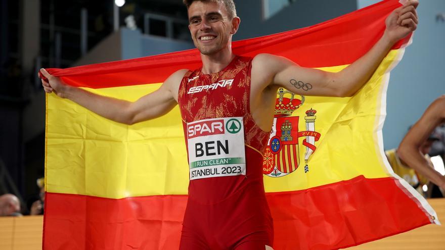 Adrián Ben, rey de Europa de los 800 metros
