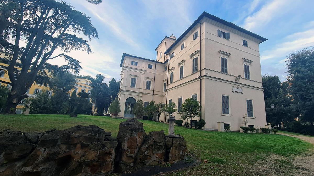 El palacio romano que custodia el único mural de Caravaggio.