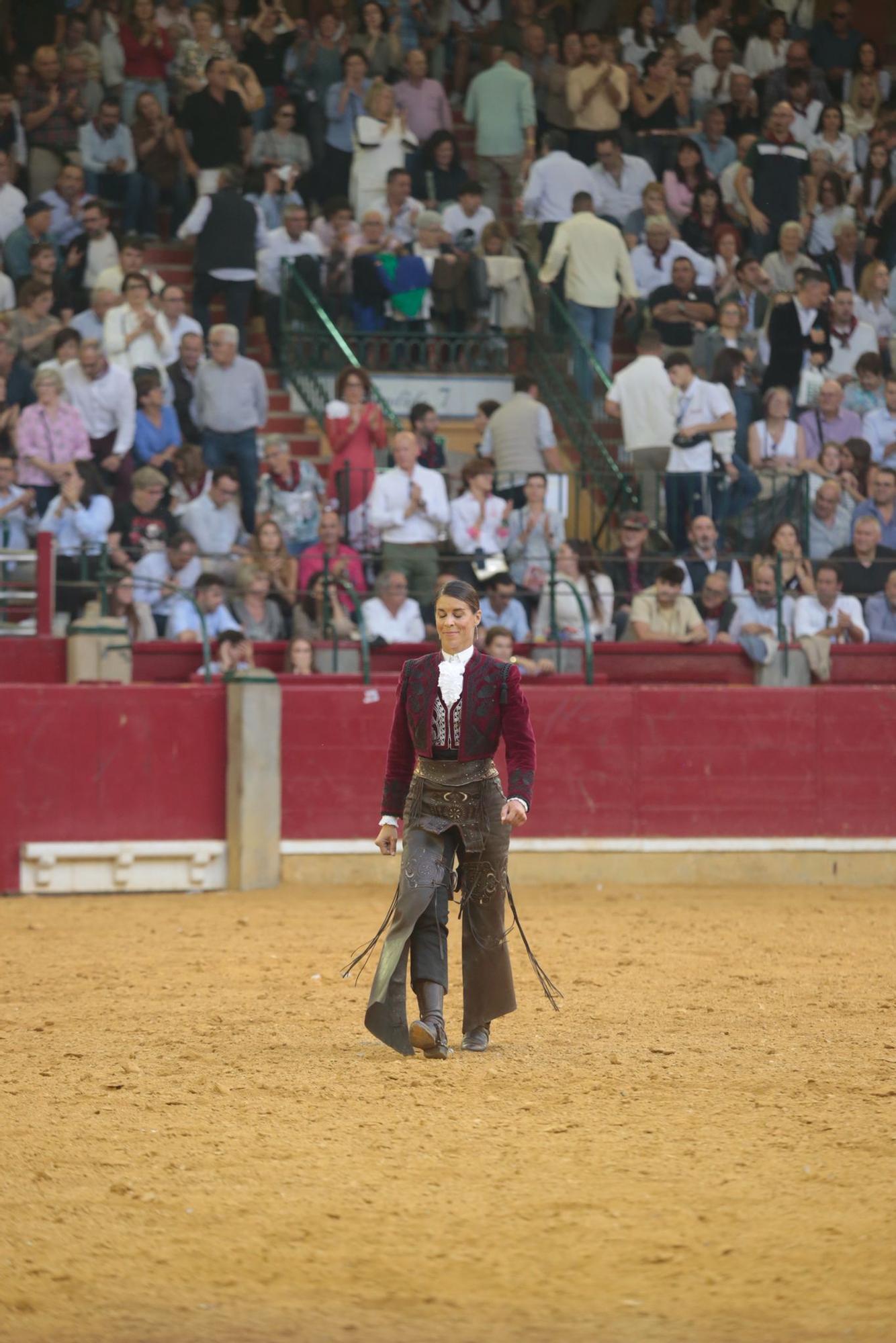 Corrida de rejones para finalizar la Feria taurina del Pilar
