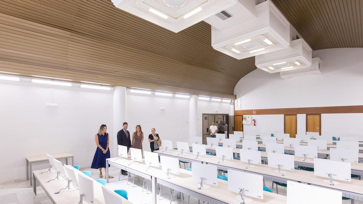 Nueva aula informatizada en Gandia