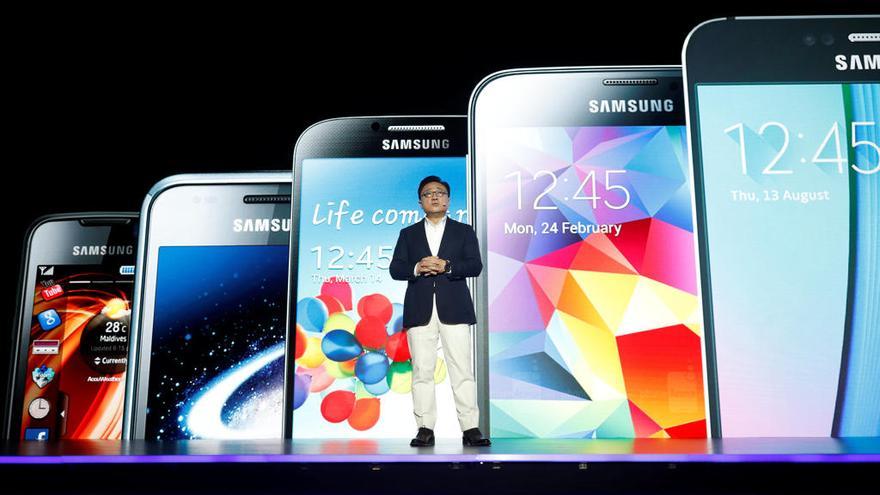 Una presentación de Samsung.