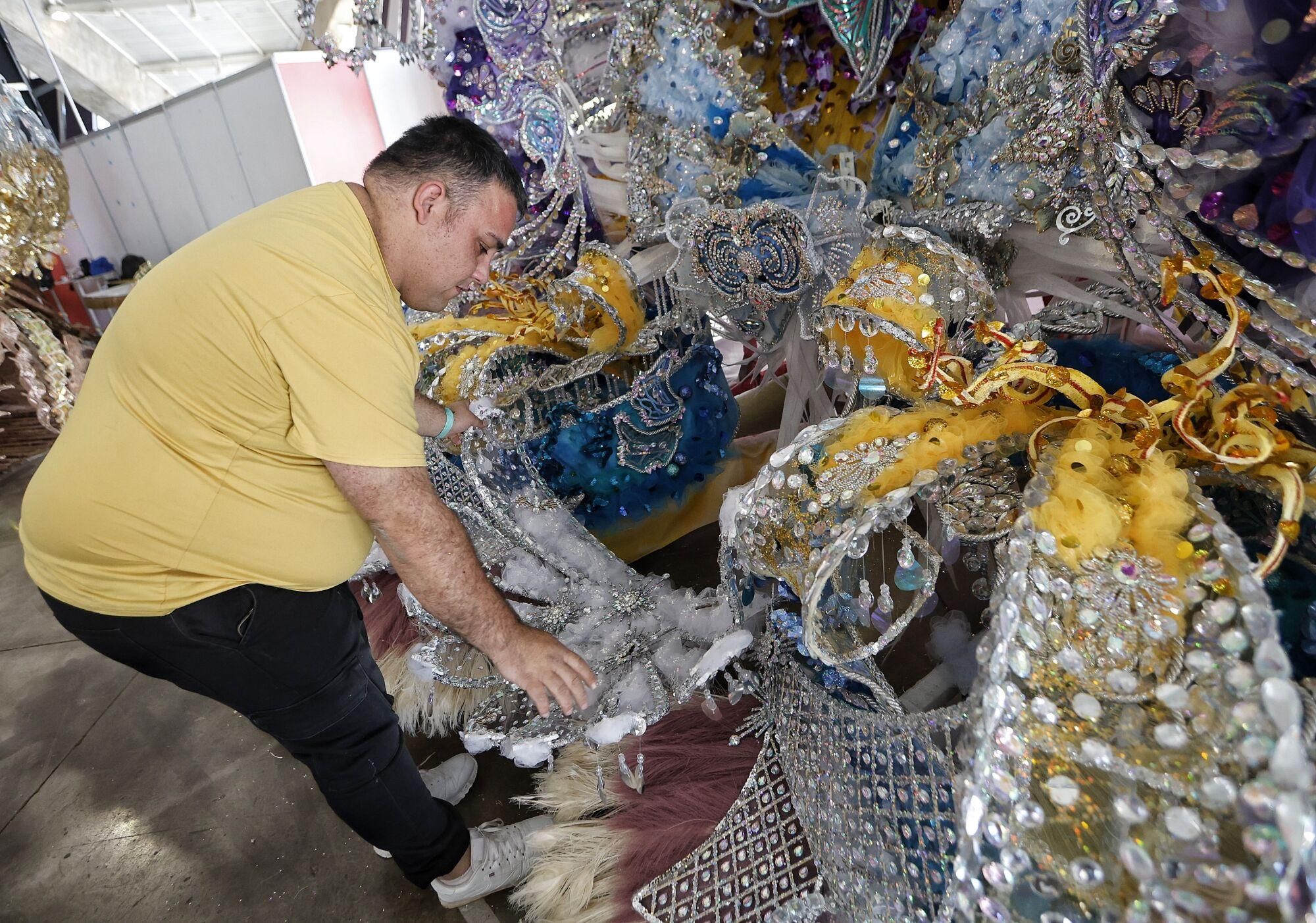 Backstage de la Gala de la Reina de Santa Cruz de Tenerife