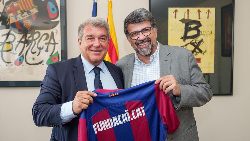 La Fundació .cat i el Barça signen un conveni per promoure i defensar la llengua catalana a l&#039;entorn digital