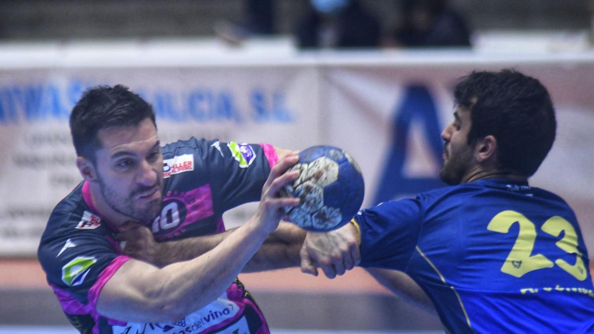 Jortos, durante un encuentro de la pasada temporada