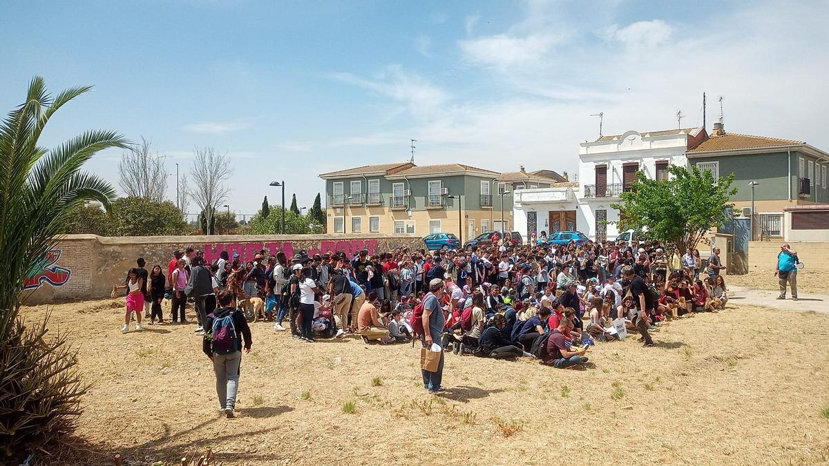 Imatge de la xarxa escolar celebrada aquest matí.