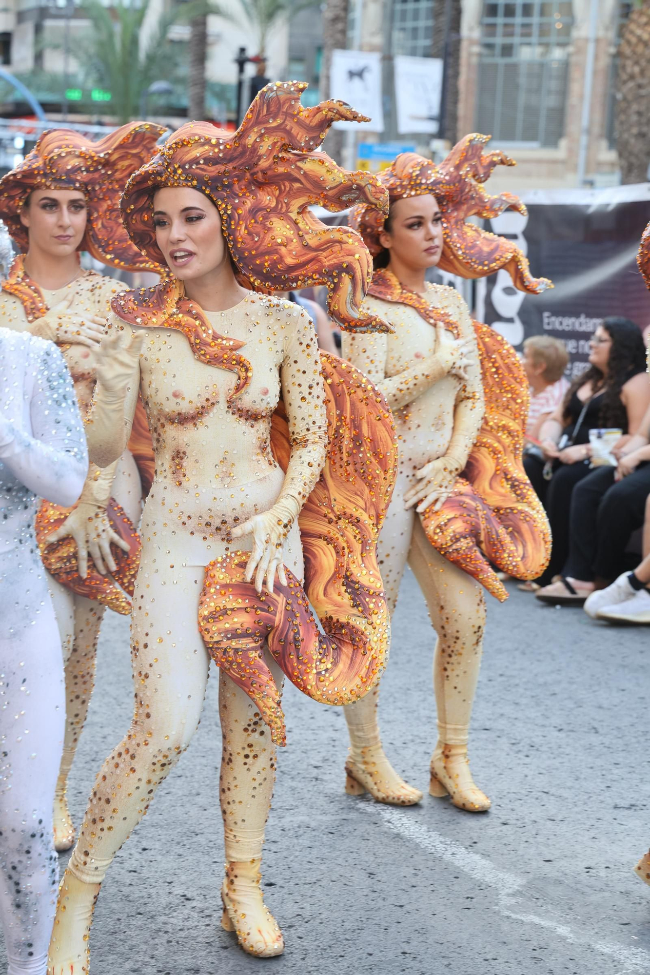 International folk parade of the bonfires of Alicante